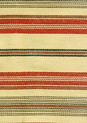 Barbara Brackman Moda Twill - Fat Quarter -Conestoga Calico - Tan/Red with Black
