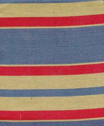 Blackbird Designs Moda Twill - Fat Quarter -Higdon Camp Large Blue Stripe