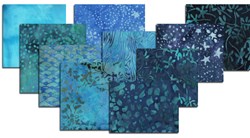 Hoffman Winter Blues Batik Fat Quarter Bundle