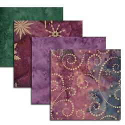 Hoffman Rich Purples Batik Fat Quarter Bundle