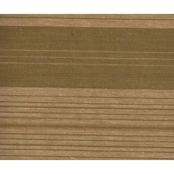 Homespun Fabric Olive & tan stripes