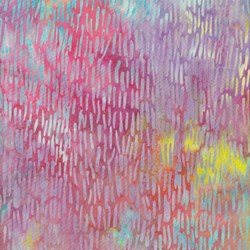 Island Batik Dashes on Marbled Pastels