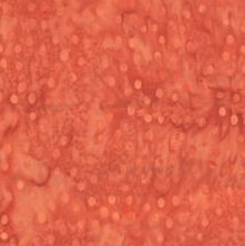 Island Batik Rose of Sharon - Fat Quarter - Orange Dot