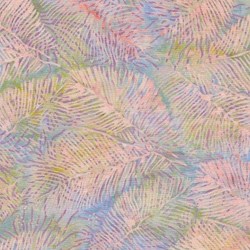 Island Batik Pastel Leaves