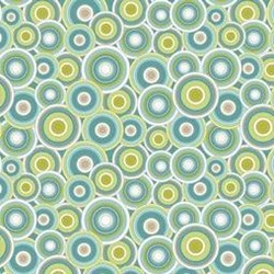 Love Birds Blue Swirls by Riley Blake Fabrics