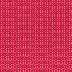 Love Birds Cranberry Circles by Riley Blake Fabrics