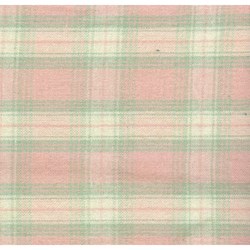 Robyn Pandolph- Fat Quarter -Homespun Moondance - Large Pink/Green Plaid
