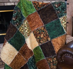 Deer Creek Woodland Snuggler Quilt Kit