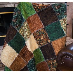 Deer Creek Woodland Snuggler Quilt Kit