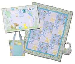 Grandma's Baby Boy Date Night Flannel Layette