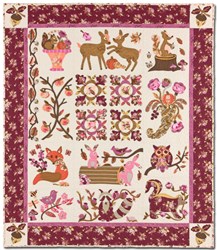 Now Shippin!  Hidden Forest All at Once Kit -Includes Bonus Fabric