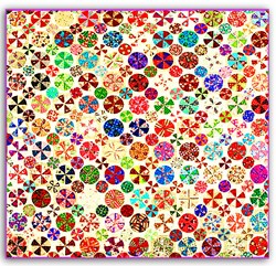 Brights - Pie & Tarts Full Quilt Kit