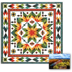 Taos Block of the Month OR All at Once Queen/King Size Quilt