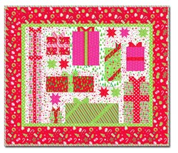Cherry Christmas Package Candy Dreams Quilt Kit