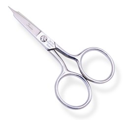 Famore 4" Large Ring Micro Tip Scissors