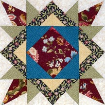Trafalgar Square Patchwork Party 2009 - Fall Edition Block
