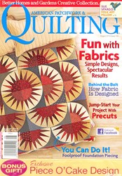 American Patchwork & Quilting August  2010
