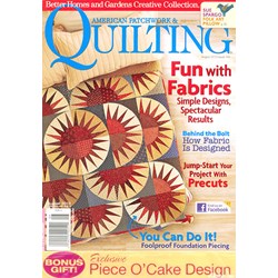 American Patchwork & Quilting August  2010