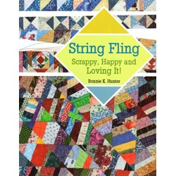 String Fling - Scrappy, Happy and Loving It!  Book by Bonnie K Hunter