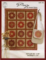 Posy Wall Quilt and Handbag by Renee Plains of Liberty Star