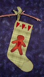 Ginger Cookie Stocking & Garland Pattern