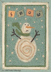 Oh No! More Snow!  Pattern & Buttons Set