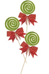 Holiday Lollipop Punch Needle Pattern