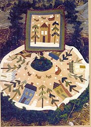 Christmas Tree Skirt & Wall Quilt Pattern <br> by Bareroots