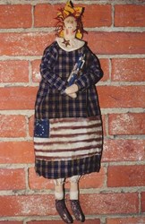Firecracker Sally Doll Pattern
