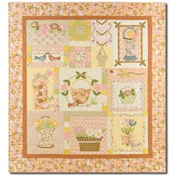 Blossom Time Quilt Kit - BOM