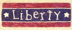 Liberty  Hooked Rug Pattern