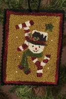 12 Days of Snowmen - April - Punch Needle Pattern