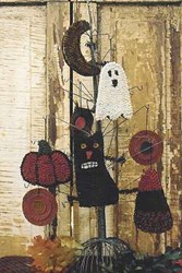 Hooked Fall Tree Ornies Pattern