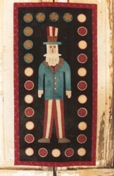 Olde Uncle Sam Wool Applique Pattern