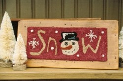 S*N*O*W Punch Needle Pattern