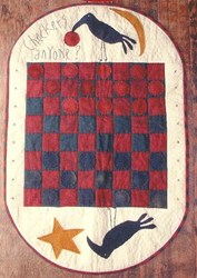 Checkers Anyone? Table Runner Quilt Pattern