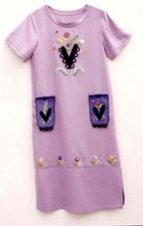 Purple Hearts Applique Pattern <br>by Heart to Hand