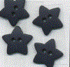 Navy Americana Stars Folk Art Buttons <br>Hand Dyed by Theresa