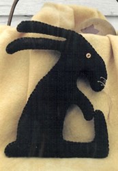 Chocolate Peanut Butter Bunny Pattern by Lakeview Primitives