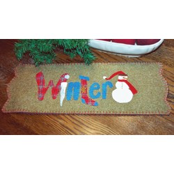 Winter Mat Pattern by Liberty Rose