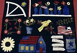 Liberty Road Wallhanging Quilt Pattern by Liberty Rose