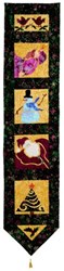 Christmas Charm Wallhanging Quilt Pattern<br>Mount ReDoubt Designs
