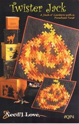Twister Jack Wall Quilt Pattern by Need'l Love