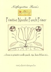 Primitive Needle Punch Primer Booklet by Not Forgotten Farm