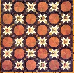 Happy Hollow Quilt Pattern by Sandy Gervais of Pieces from my Heart