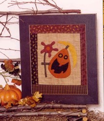 Wool Applique Pattern - October <br>by Pieces From My Heart