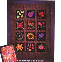 A Hummingbird's Garden Pattern by Primitive Gatherings