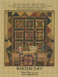 Baking Day Quilt Pattern by Primitive Pieces by Lynda