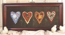 Seasons of the Heart Punch Needle Wool  Kit