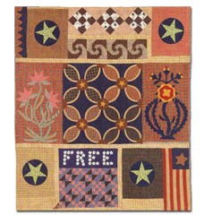Harriet Tubman & The Underground Railroad Quilt Pattern by Terry Clothier Thompson for Peace Creek Pattern Co.